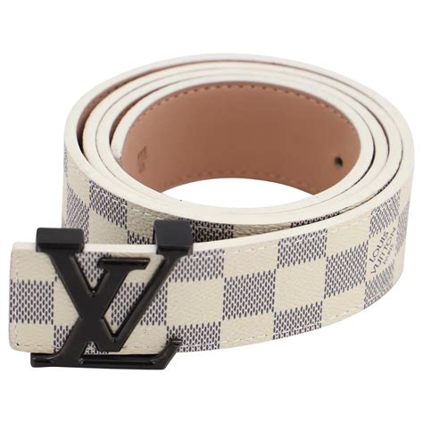 louis vuitton belt white and black|Louis Vuitton belt hologram.